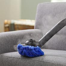 cómo limpiar un sofá con vapor
